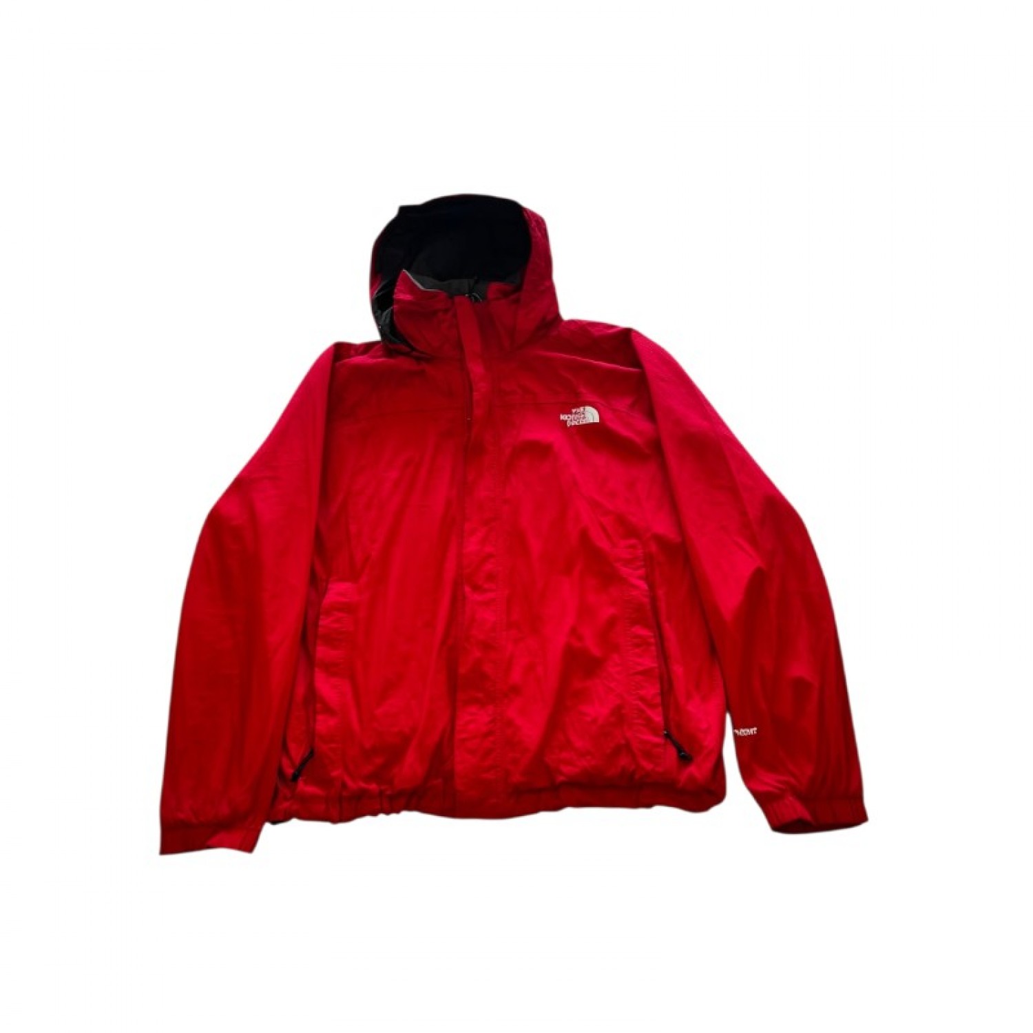 The North Face HyVent Red Hooded Technical Jacket / Pre-Owned