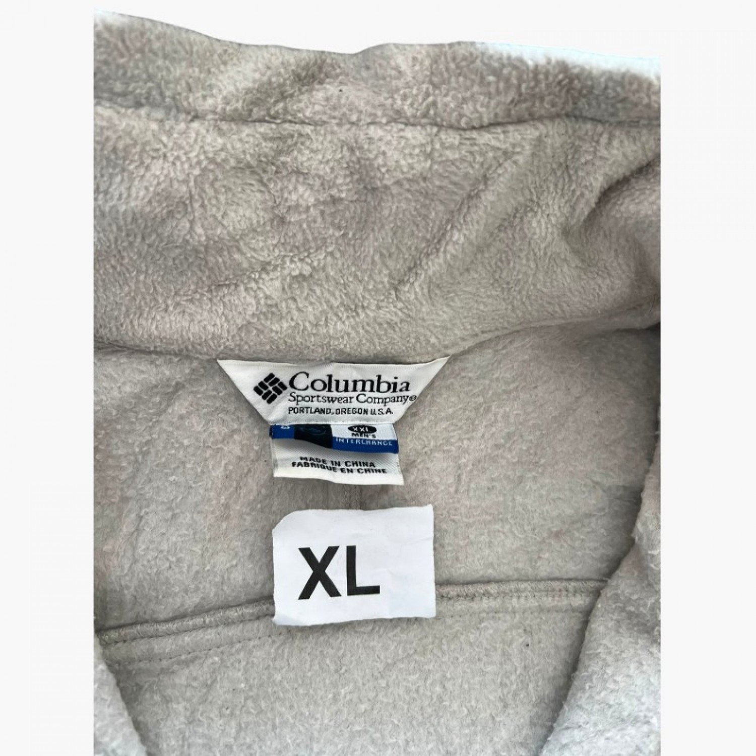 Columbia Olive Green Hooded Technical Jacket / Pre-Owned