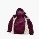 Columbia Titanium Purple & White Hooded Technical Jacket / Pre-Owned