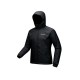 Columbia Black Hooded Lightweight Technical Jacket / Pre-Owned