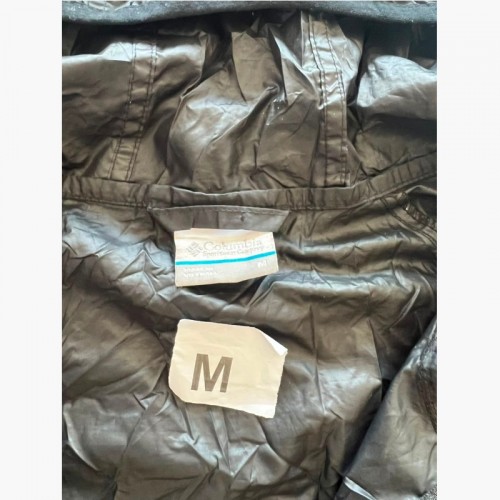 Columbia Black Hooded Lightweight Technical Jacket / Pre-Owned