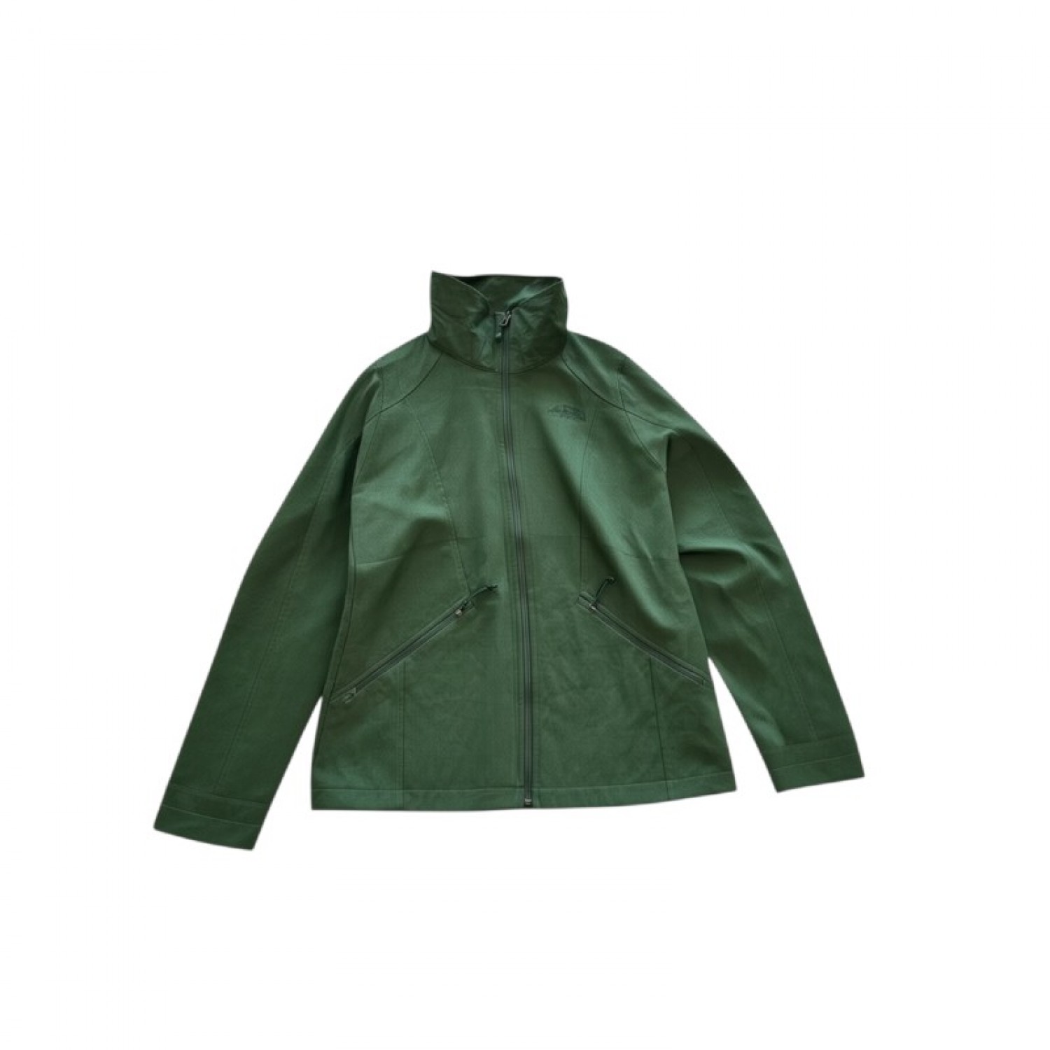 The North Face Women’s Green Full-Zip Softshell Jacket / Pre-Owned