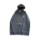 Puma Ανθρακί Φούτερ Hoodie με Πολύχρωμο Graphic – Μέγεθος M / Pre-Owned