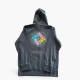 Puma Ανθρακί Φούτερ Hoodie με Πολύχρωμο Graphic – Μέγεθος M / Pre-Owned