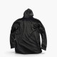 Nike Full Zip Hooded Jacket Μαύρη – Μέγεθος 2XL / Pre-Owned