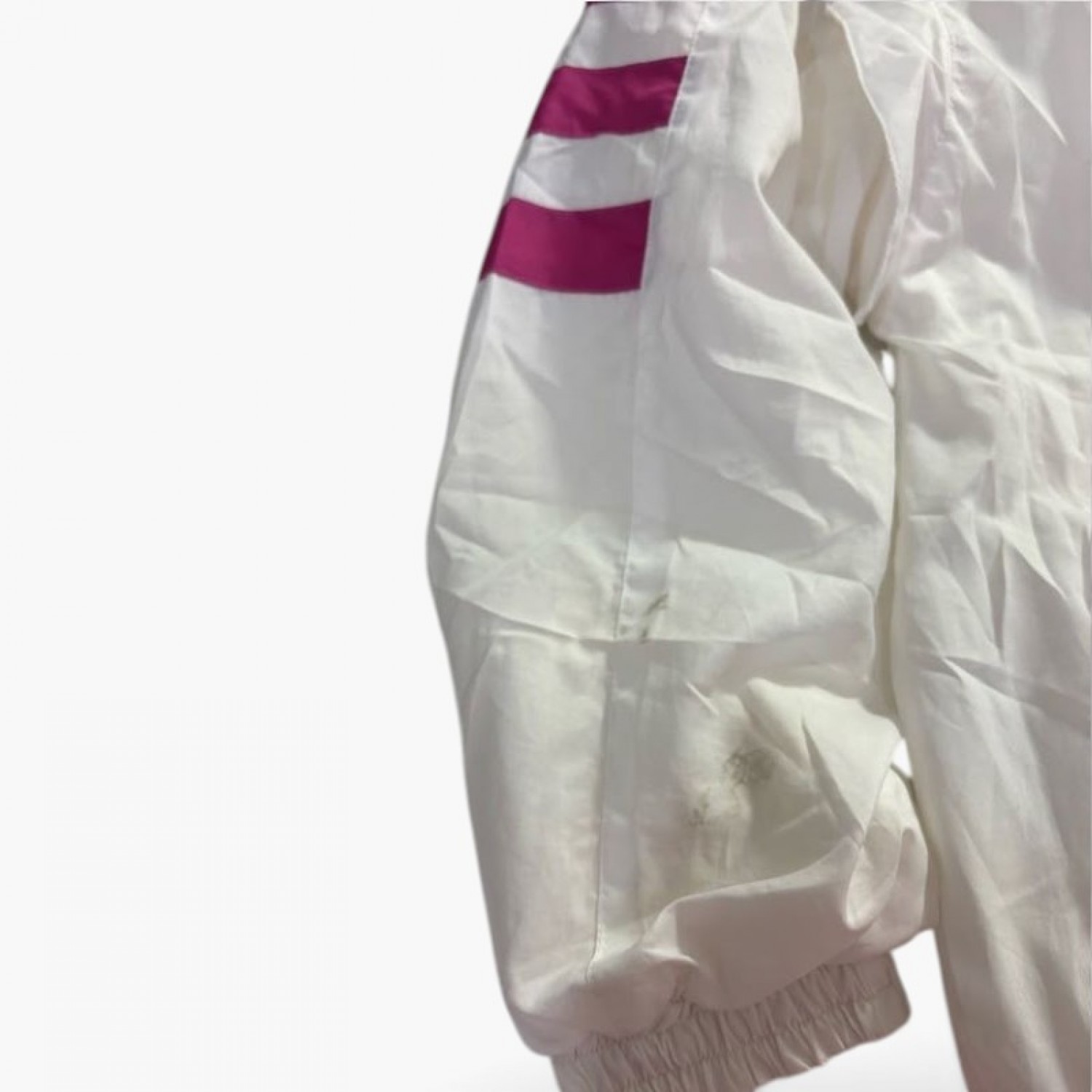 Λευκό/Φούξια Track Jacket με Branding Gucci – Μέγεθος L / Pre-Owned