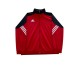 Adidas Κόκκινη Αθλητική Ζακέτα Track με Λευκές Ρίγες – Μέγεθος XL / Pre-Owned