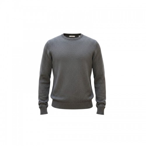 Jack & Jones Γκρι Πλεκτή Μπλούζα Crewneck – Μέγεθος M / Pre-Owned