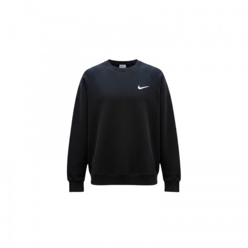 Nike Μαύρο Φούτερ Crewneck με Λευκό Swoosh – Μέγεθος S / Pre-Owned