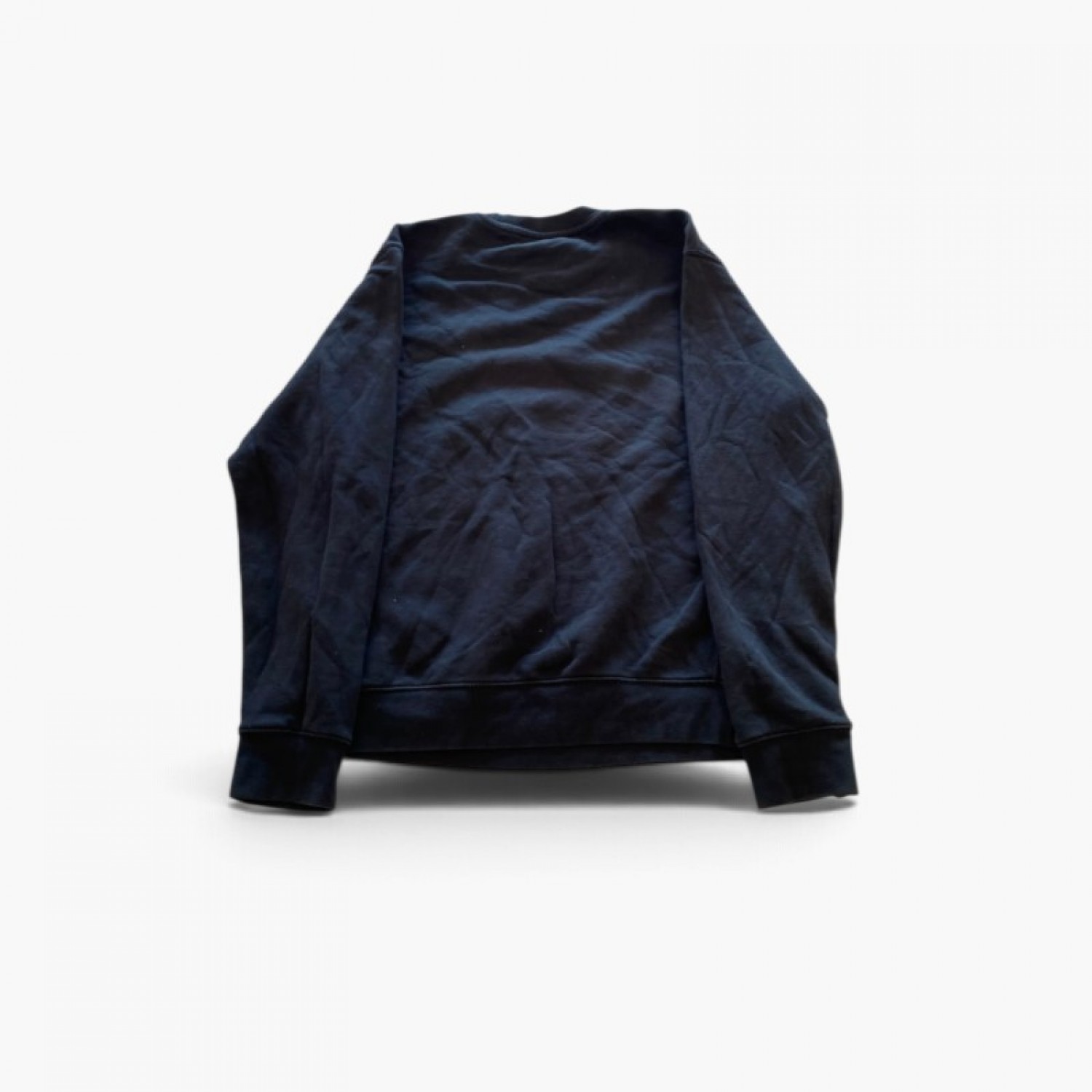 Nike Μαύρο Φούτερ Crewneck με Λευκό Swoosh – Μέγεθος S / Pre-Owned