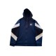 Nike Air Μπλε Ζακέτα Φούτερ Hoodie Color Block – Μέγεθος XL / Pre-Owned