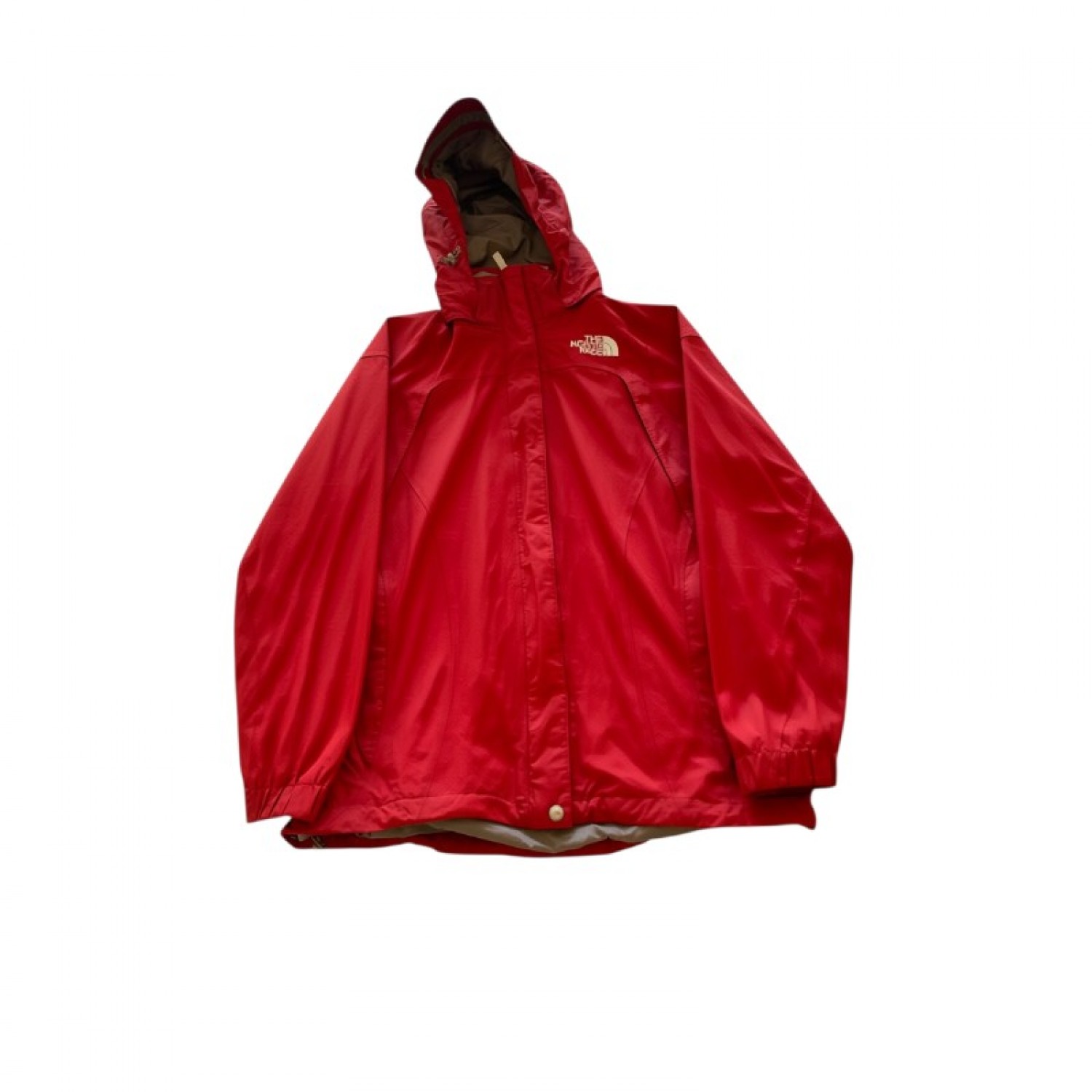 The North Face Κόκκινο Γυναικείο Μπουφάν με Κουκούλα – Μέγεθος M / Pre-Owned