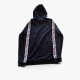 Fila Μαύρο Φούτερ Hoodie με Logo Tape – Μέγεθος M / Pre-Owned