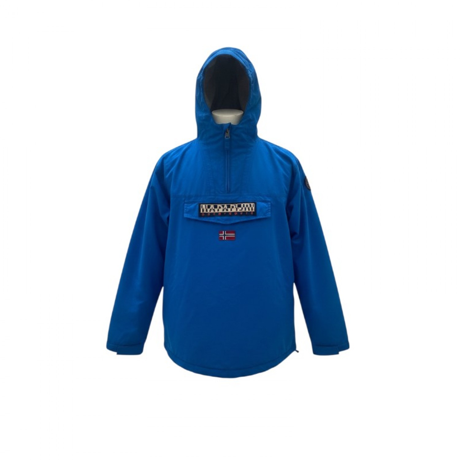 Napapijri Μπλε Anorak Μπουφάν με Fleece Επένδυση – Μέγεθος M / Pre-Owned