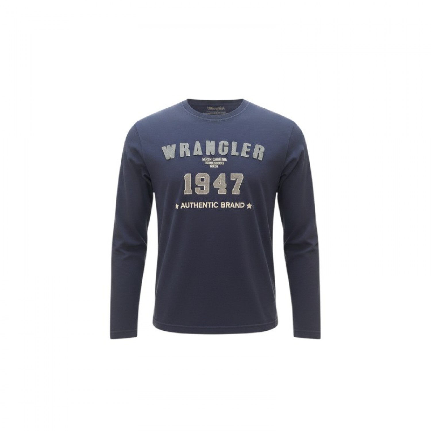 Wrangler Μπλε Μακρυμάνικη Μπλούζα 1947 – Μέγεθος L / Pre-Owned