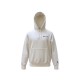 Champion Εκρού Φούτερ Hoodie με Κεντημένο Λογότυπο – Μέγεθος S / Pre-Owned