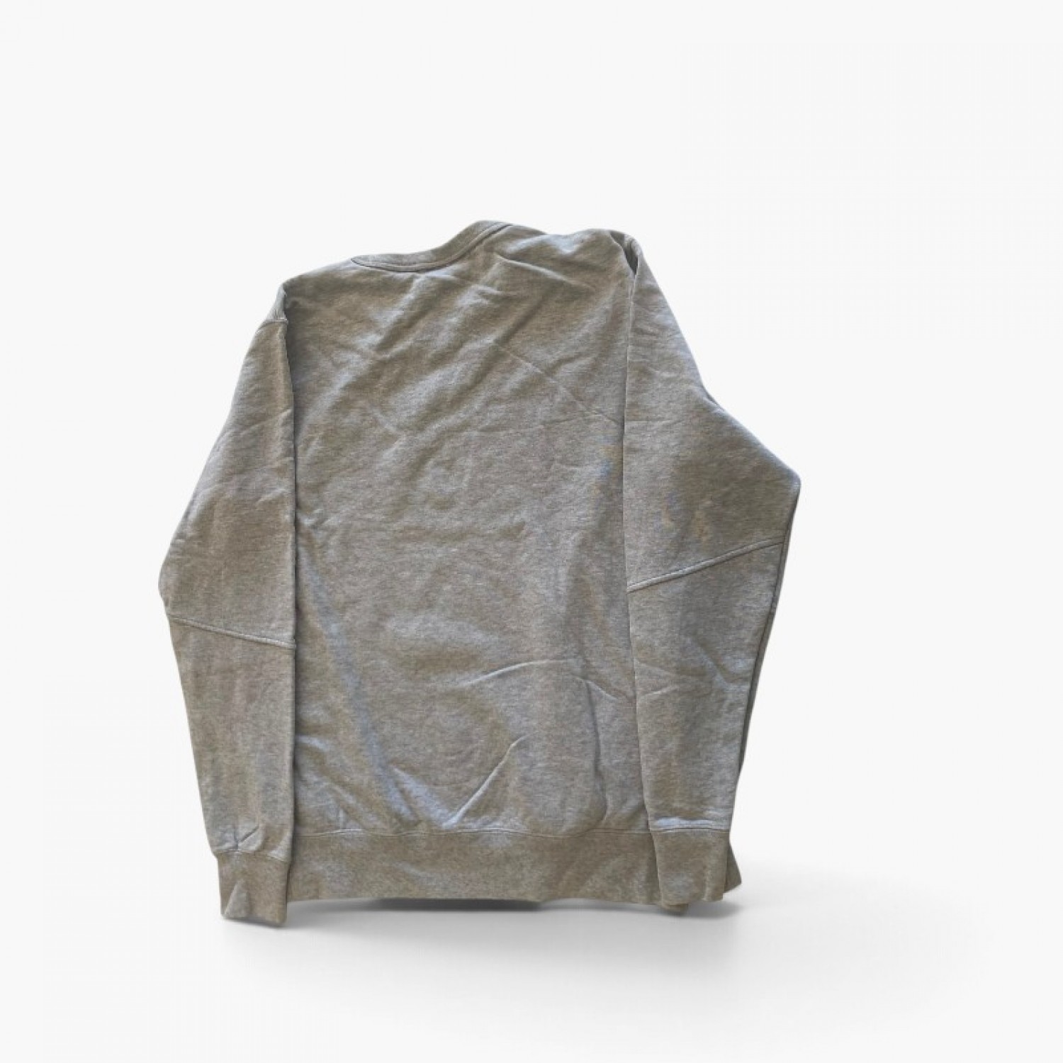 Reebok Classic Γκρι Φούτερ Crewneck με Πράσινο Λογότυπο – Μέγεθος L / Pre-Owned