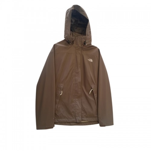 The North Face Καφέ Γυναικείο Μπουφάν με Κουκούλα – Μέγεθος S / Pre-Owned