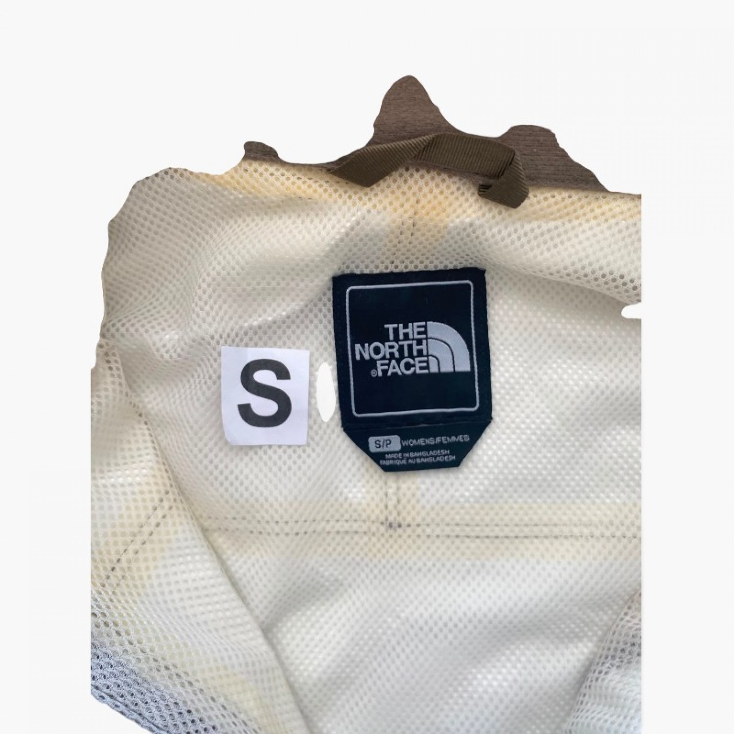 The North Face Καφέ Γυναικείο Μπουφάν με Κουκούλα – Μέγεθος S / Pre-Owned