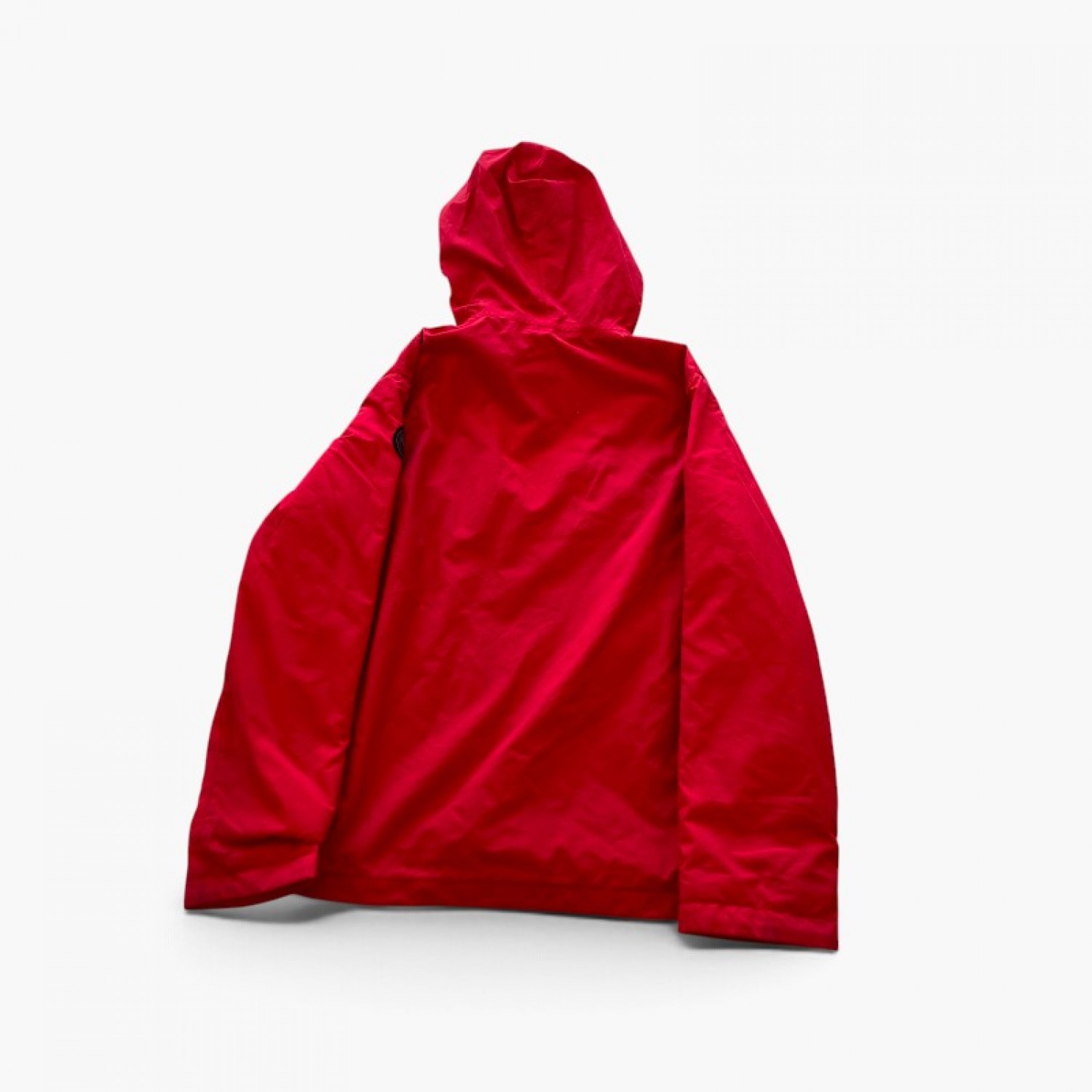 Napapijri Κόκκινο Μπουφάν Anorak με Κουκούλα – Μέγεθος M / Pre-Owned