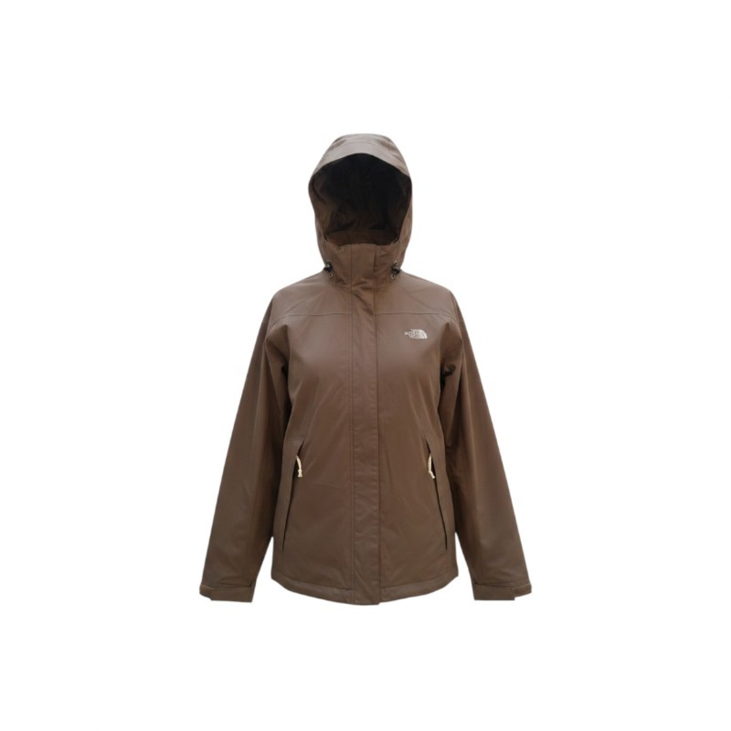 The North Face Καφέ Γυναικείο Μπουφάν με Κουκούλα – Μέγεθος S / Pre-Owned