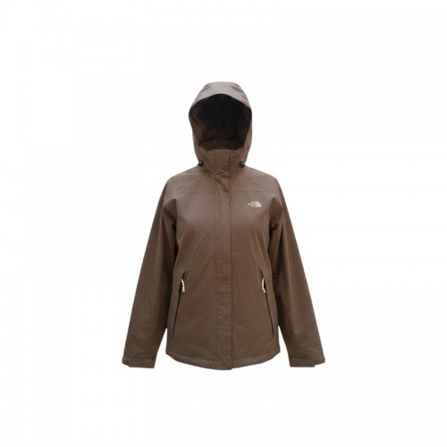 The North Face Καφέ Γυναικείο Μπουφάν με Κουκούλα – Μέγεθος S / Pre-Owned