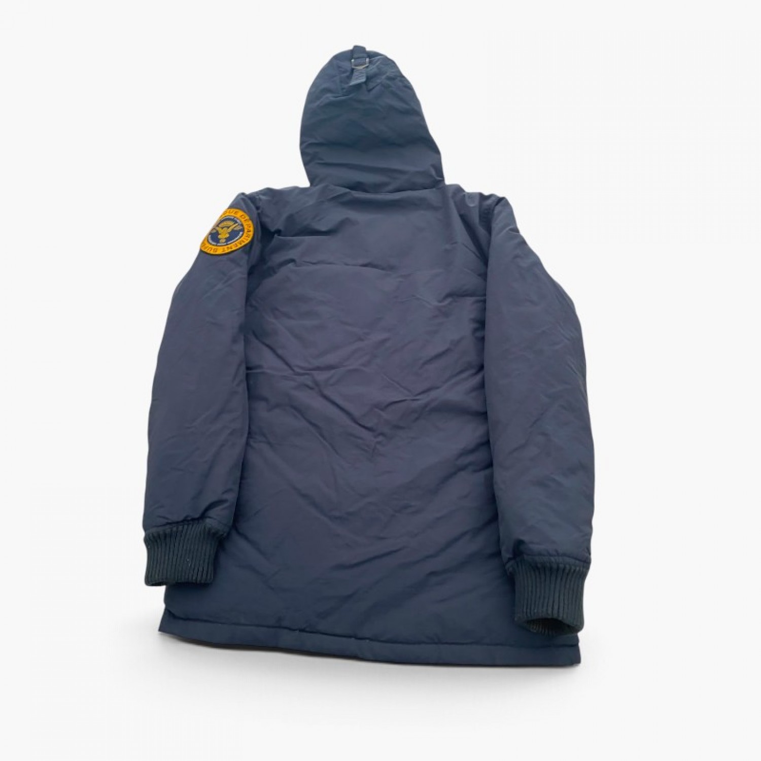 Superdry Rescue Σκούρο Μπλε Παρκά με Γούνα – Μέγεθος XL / Pre-Owned