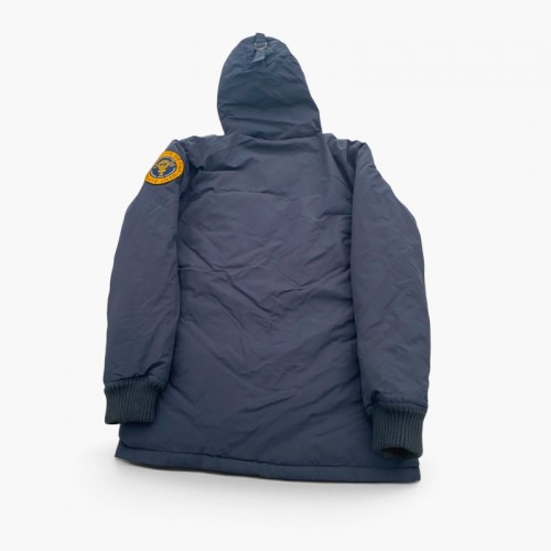 Superdry Rescue Σκούρο Μπλε Παρκά με Γούνα – Μέγεθος XL / Pre-Owned