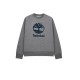 Timberland Γκρι Φούτερ Crewneck με Μεγάλο Λογότυπο / Pre-Owned
