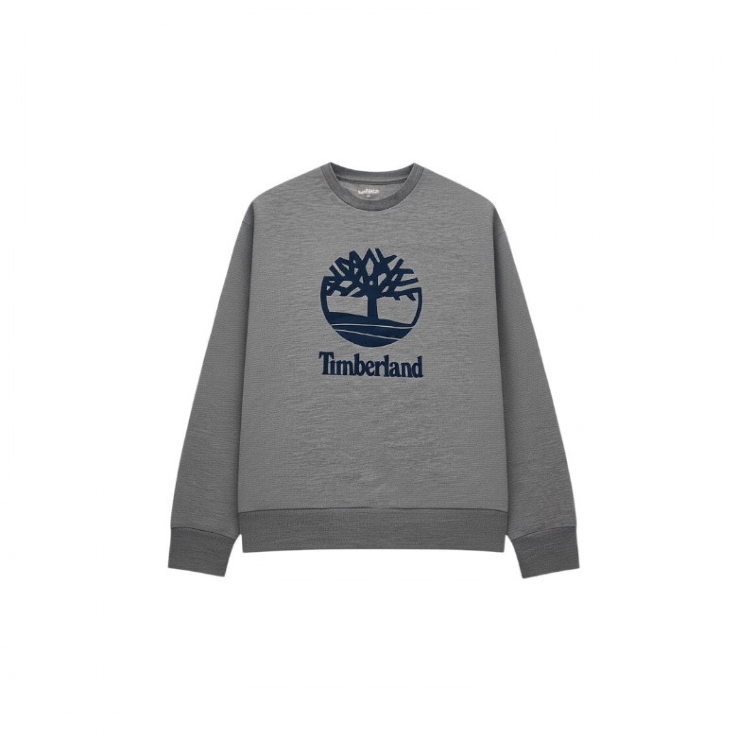 Timberland Γκρι Φούτερ Crewneck με Μεγάλο Λογότυπο / Pre-Owned