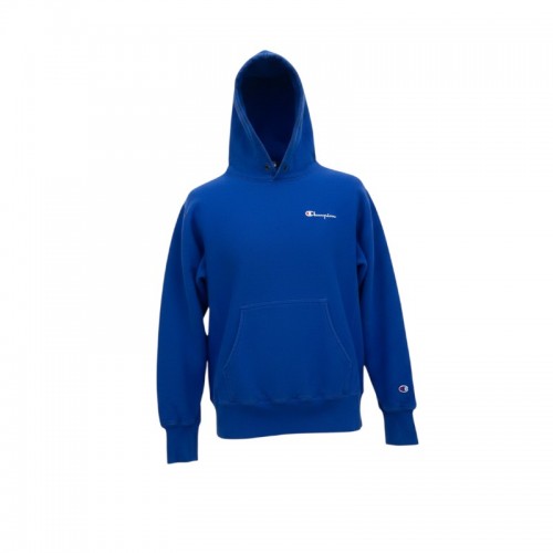 Champion Μπλε Φούτερ Hoodie με Κεντημένο Λογότυπο – Μέγεθος XL / Pre-Owned