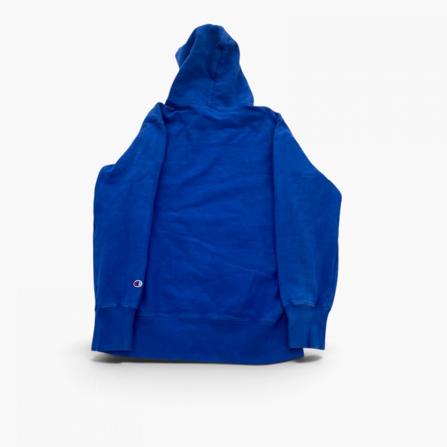 Champion Μπλε Φούτερ Hoodie με Κεντημένο Λογότυπο – Μέγεθος XL / Pre-Owned