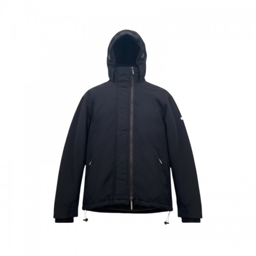 Superdry Wind Sport Μαύρο Μπουφάν με Κουκούλα – Μέγεθος L / Pre-Owned