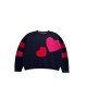 Tommy Hilfiger Heart Graphic Πουλόβερ Navy Μπλε S / Pre-Owned