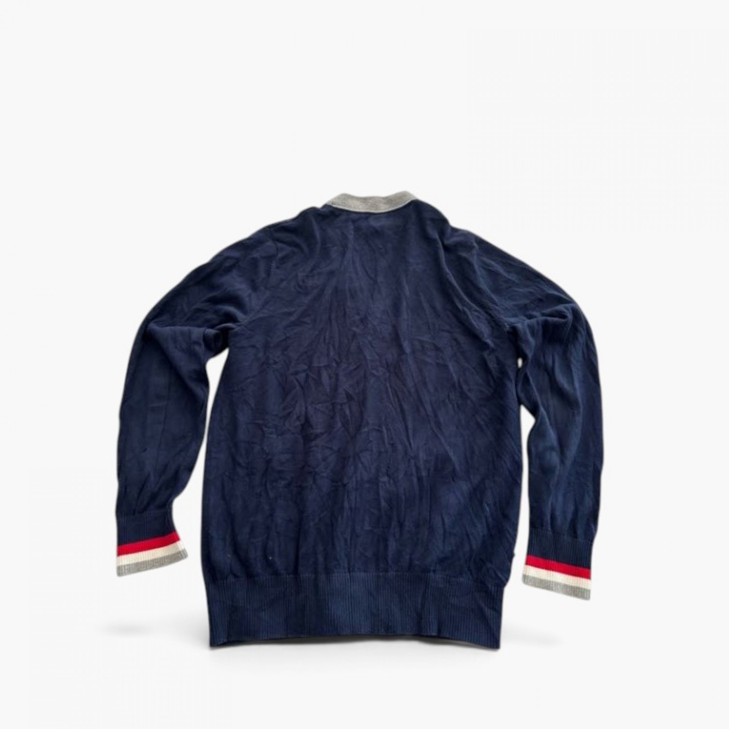 Tommy Hilfiger Classic Button Cardigan Navy Γκρι M / Pre-Owned