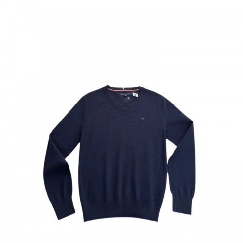 Τommy Hilfiger Classic V-Neck Πουλόβερ Navy Μπλε S / Pre-Owned