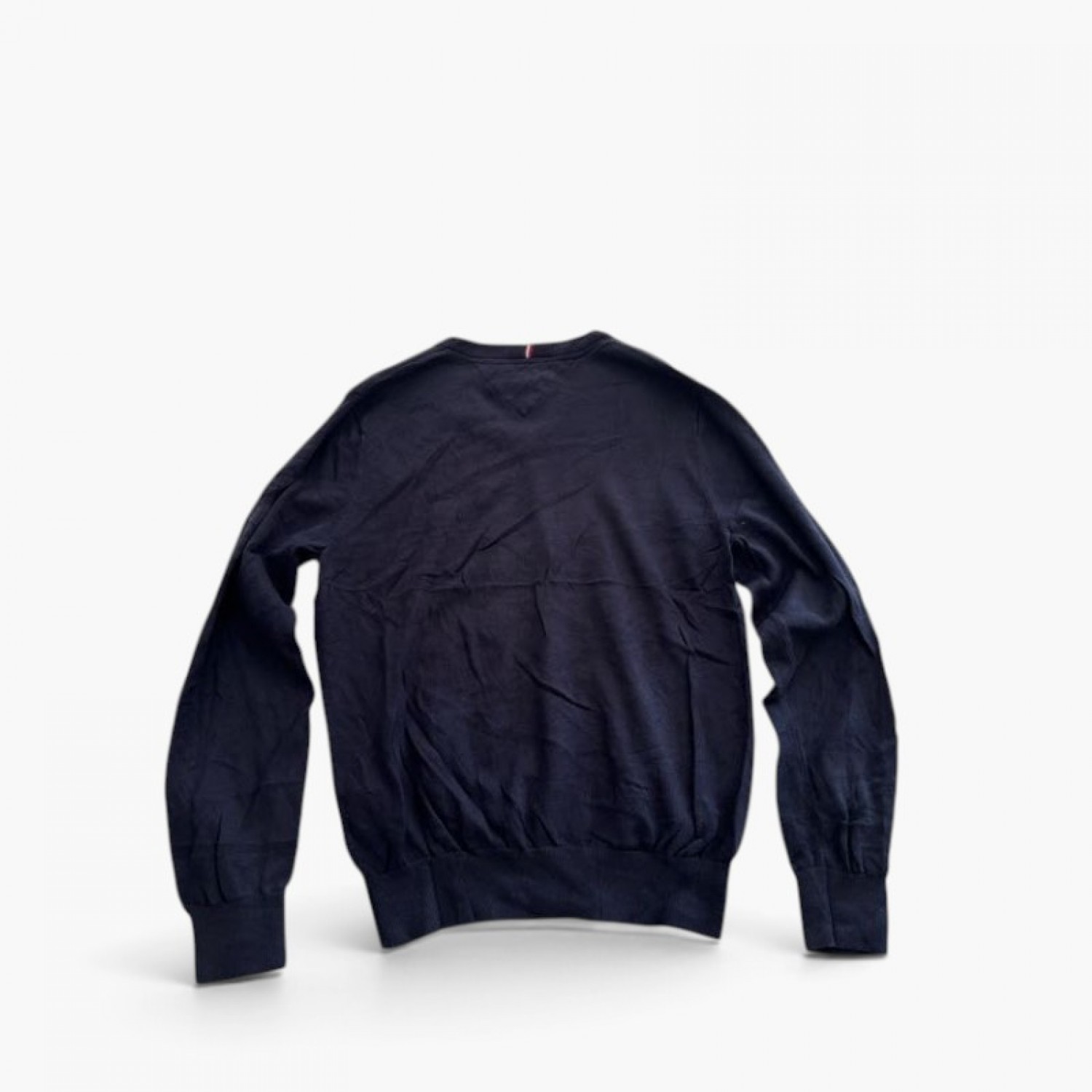 Τommy Hilfiger Classic V-Neck Πουλόβερ Navy Μπλε S / Pre-Owned