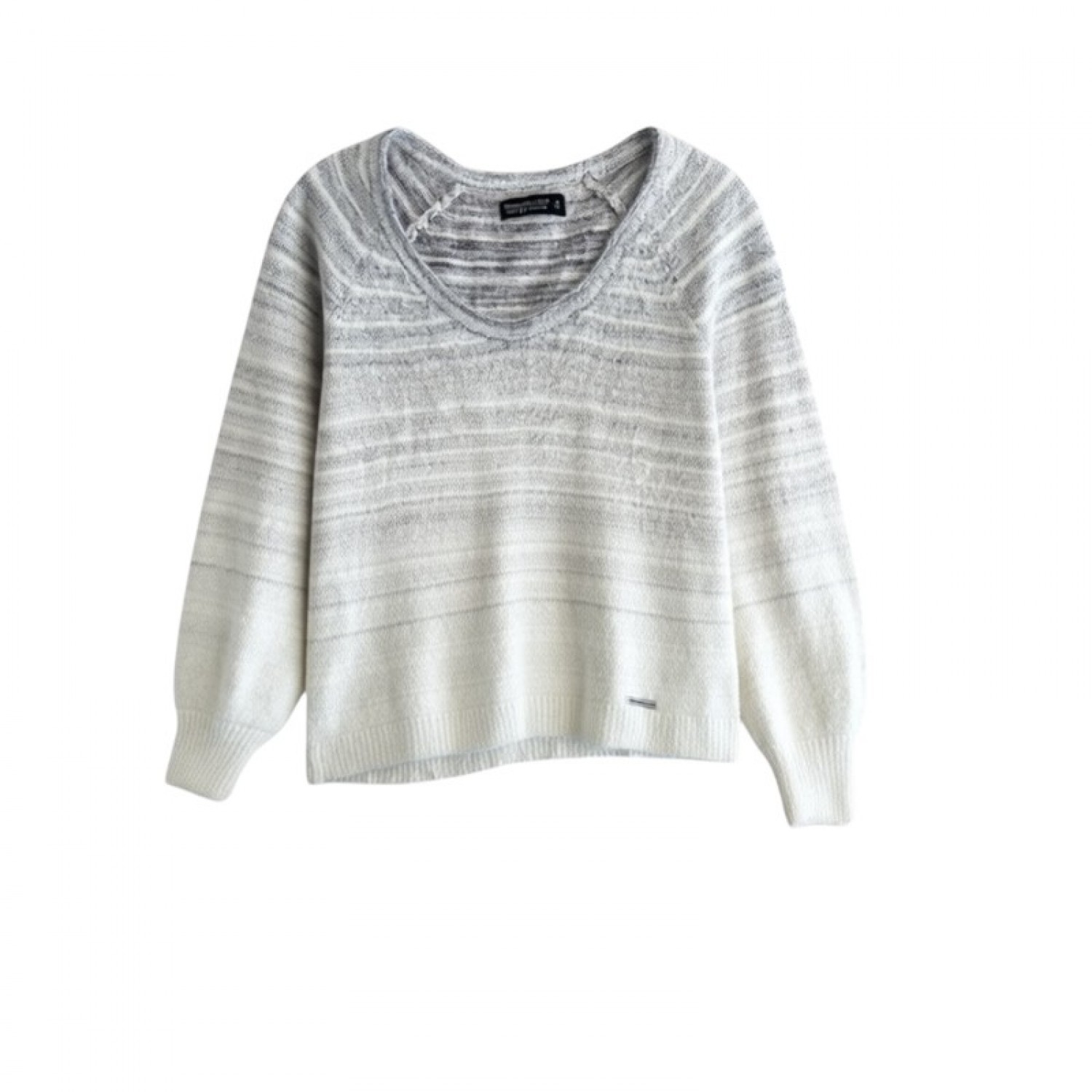 Abercrombie & Fitch Soft A&F Sweater Πουλόβερ Εκρού S / Pre-Owned