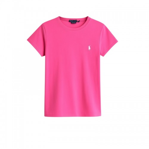 Ralph Lauren Classic Logo T-Shirt Ροζ M / Pre-Owned
