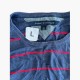 Tommy Hilfiger Striped Crew Neck Πουλόβερ Navy Κόκκινο L / Pre-Owned