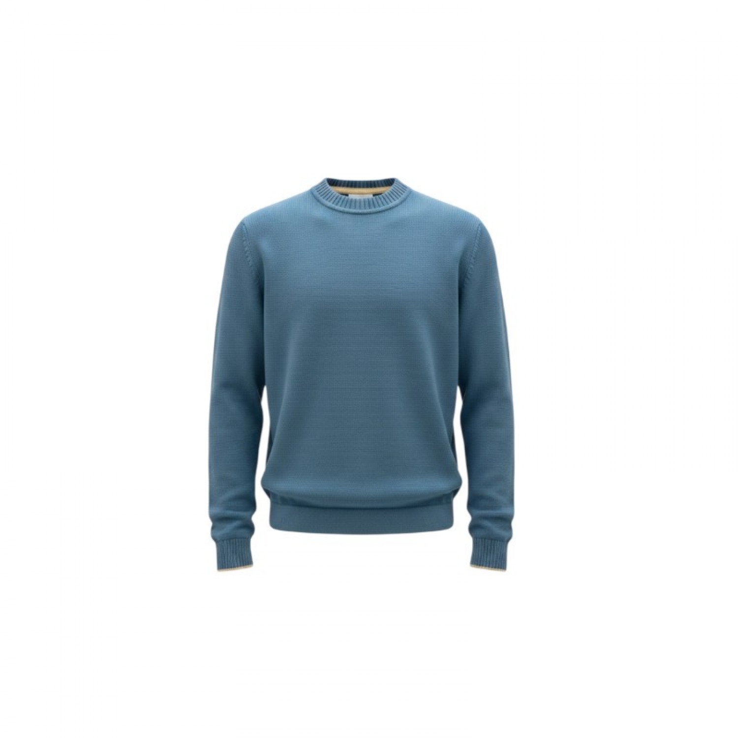 Fila Sport Classic Γαλάζια Πλεκτή Μπλούζα Crew Neck – Μέγεθος L / Pre-Owned