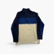 North Sails Πλεκτή Μπλούζα Half-Zip Colorblock Μπλε/Εκρού – Μέγεθος XL  Σύντομη περιγραφή: / Pre-Owned