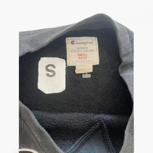 Champion Μαύρο Φούτερ Crew Neck με Κεντημένο Λογότυπο – Μέγεθος S / Pre-Owned