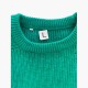 Πράσινη Χοντρή Πλεκτή Μπλούζα Crew Neck – Μέγεθος L / Pre-Owned