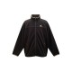 Adidas Μαύρη Fleece Ζακέτα με Μπεζ Λεπτομέρειες – Μέγεθος XL / Pre-Owned