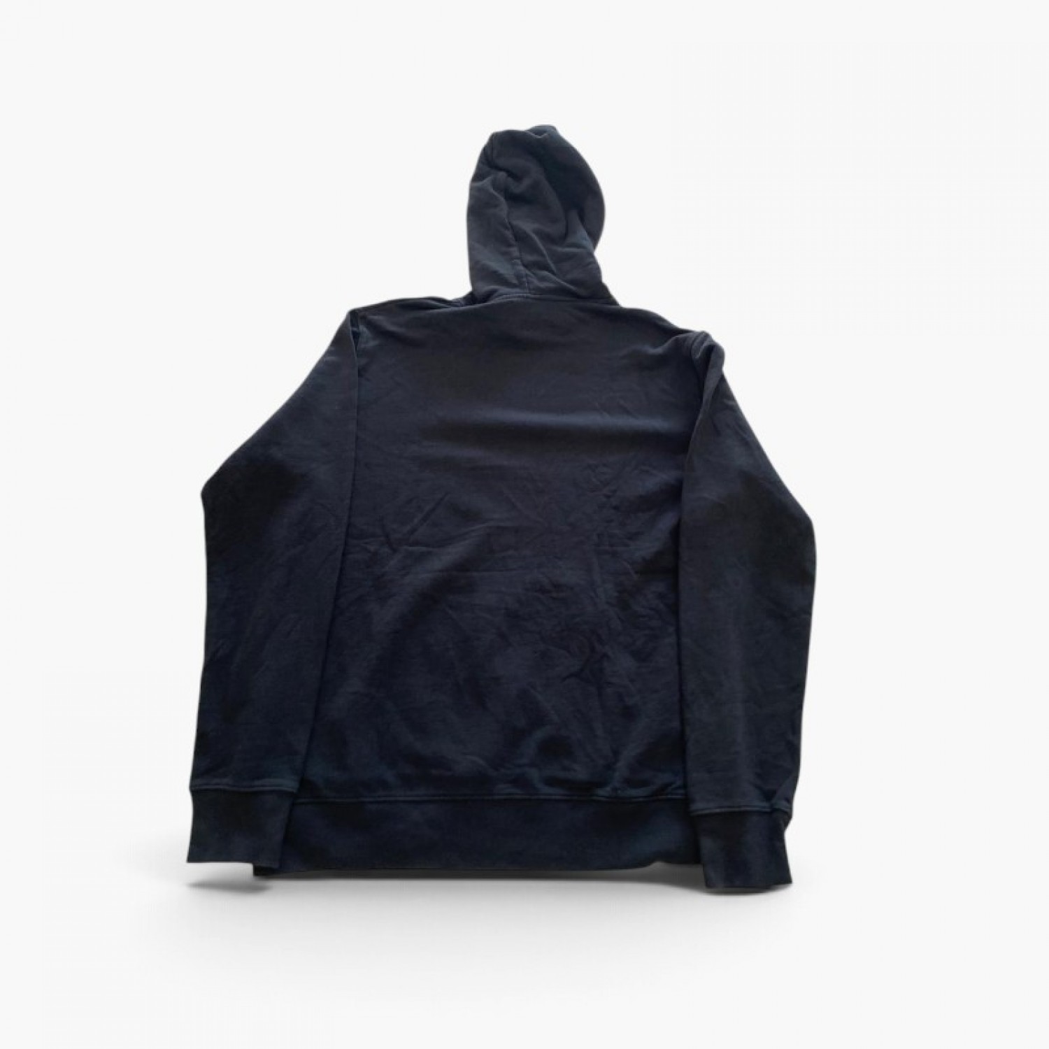 Carhartt Μαύρο Φούτερ με Κουκούλα και Tonal Λογότυπο – Μέγεθος L / Pre-Owned