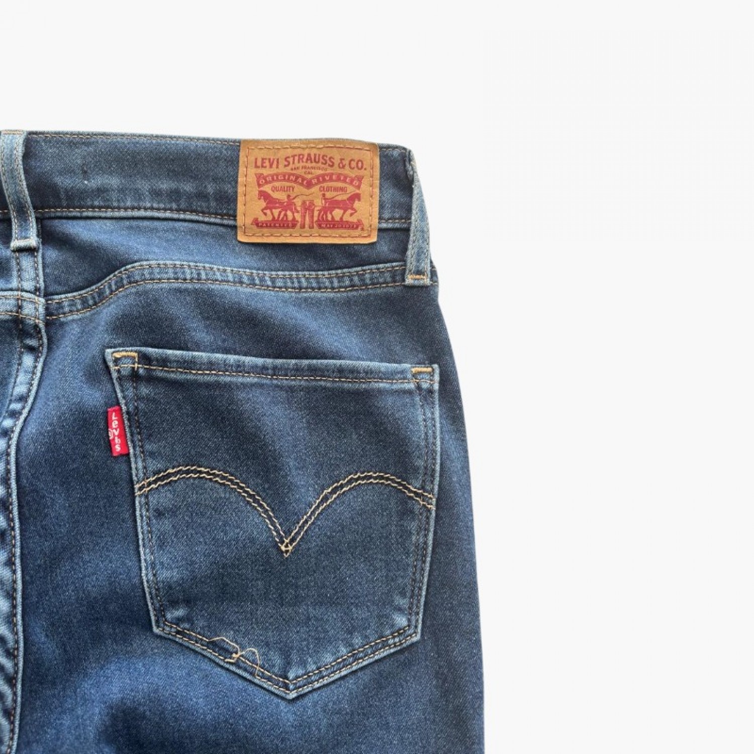 Levi’s 720 High Rise Super Skinny Γυναικείο Μπλε Τζιν – Μέγεθος 36 / Pre-Owned