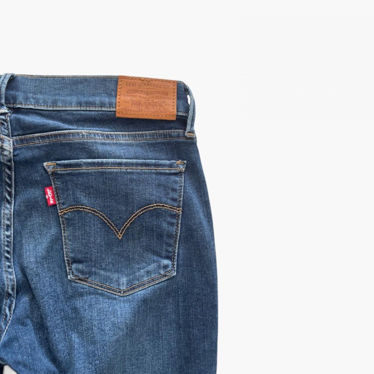 Levi’s 710 Super Skinny Γυναικείο Τζιν Μπλε – Μέγεθος 36 / Pre-Owned
