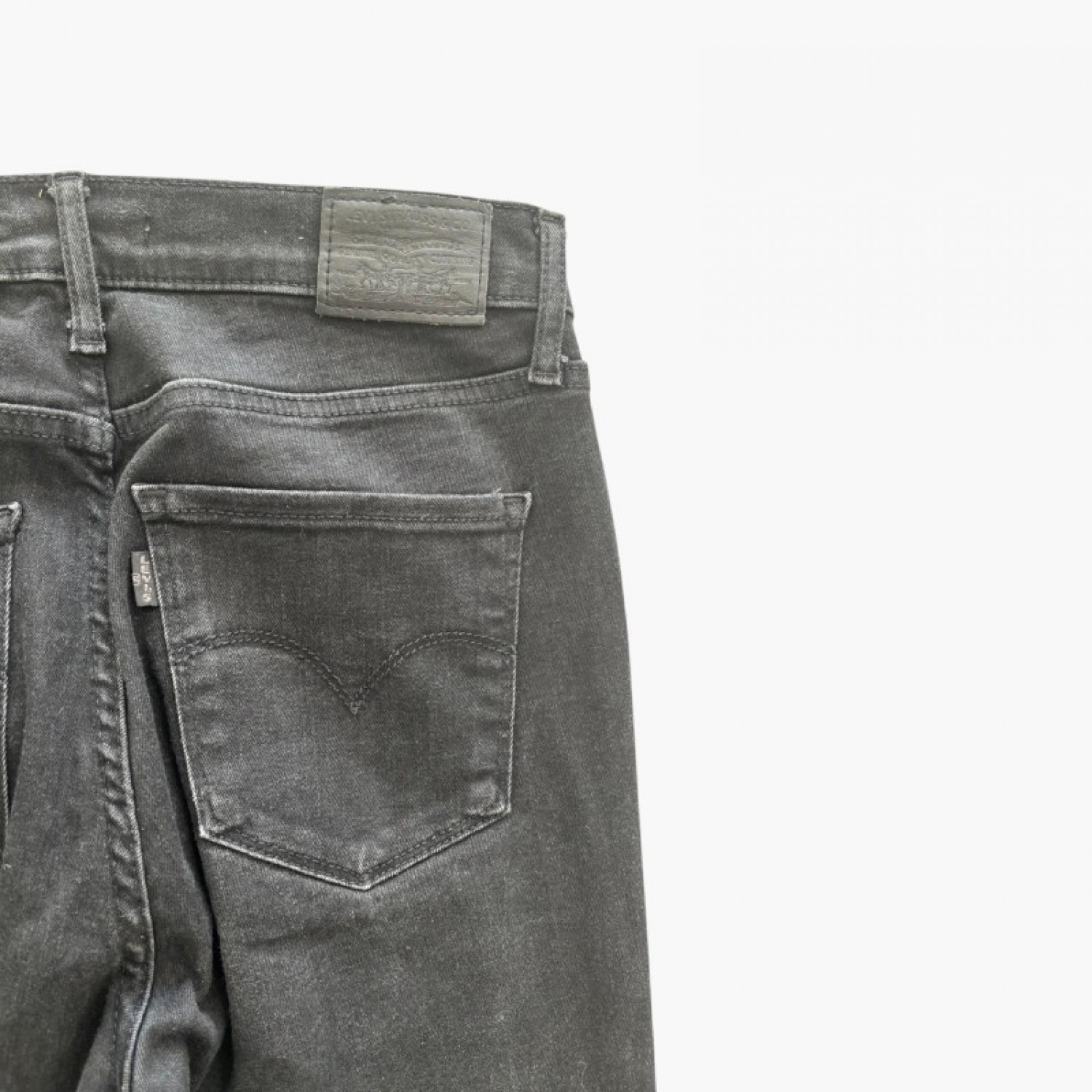 Levi’s 720 High Rise Super Skinny Γυναικείο Μαύρο Τζιν – Μέγεθος 36 / Pre-Owned