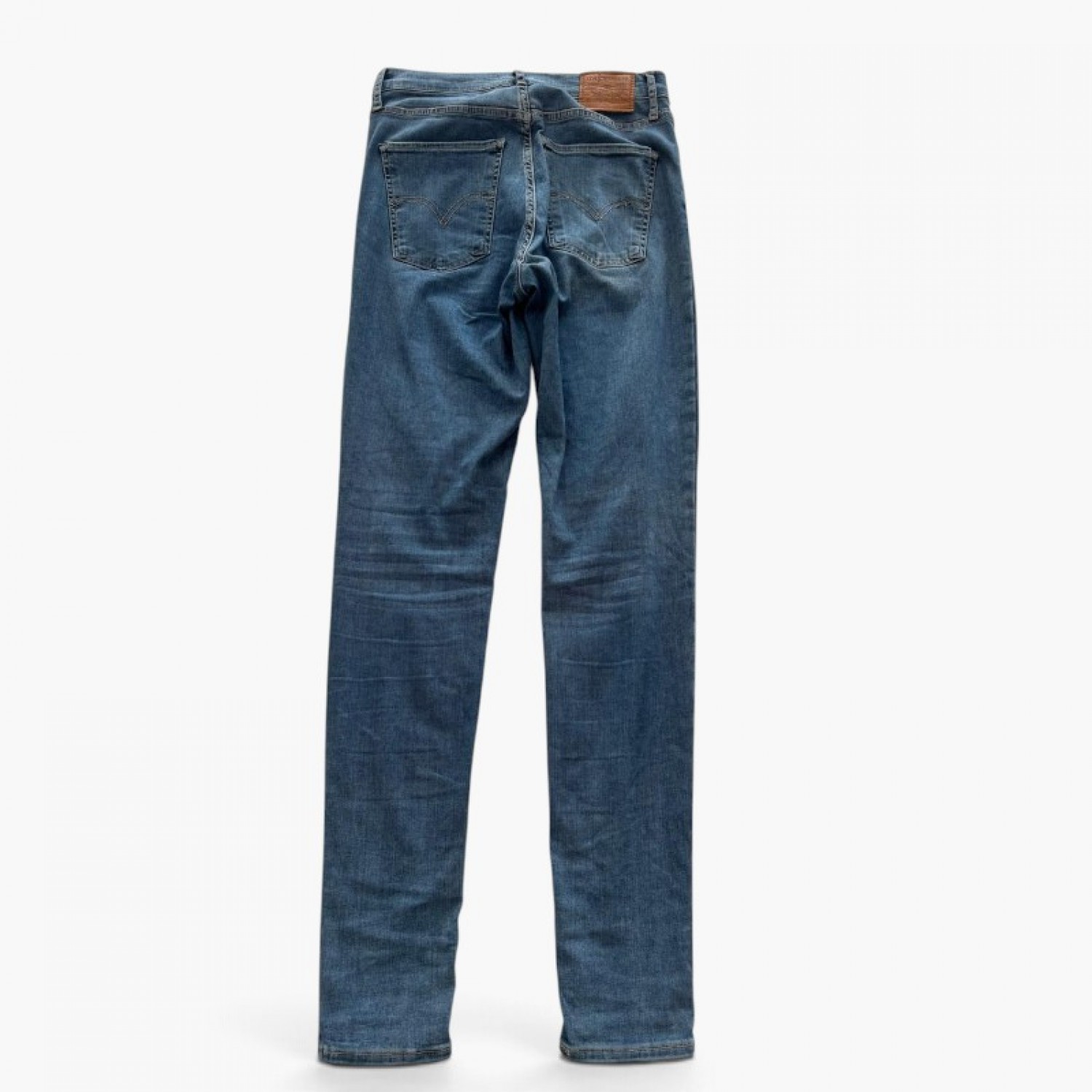Levi’s Mile High Super Skinny Γυναικείο Μπλε Τζιν – Μέγεθος 36 / Pre-Owned